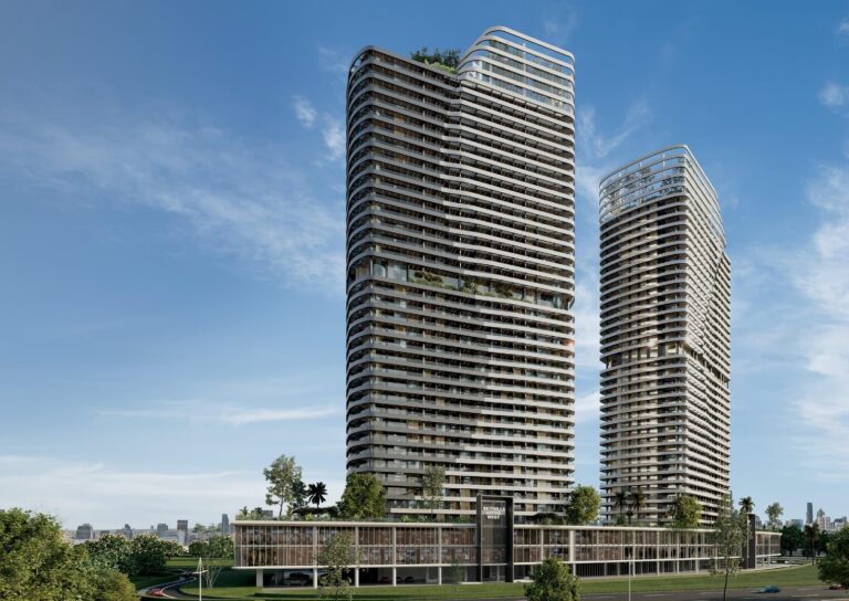 Skyhills Residences, Dubai Science Park — off-plan fully furnished studios, 1 & 2-bed apartments by HRE Development; 10% down, 50/50 post-handover, handover Q2 2026